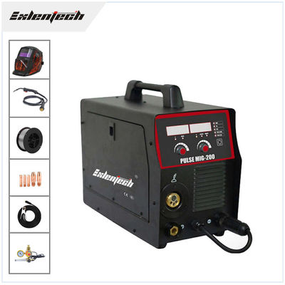 5KG fondono la funzione di impulso leggera portatile del saldatore 200amp del cavo MIG del cavo
