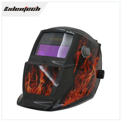 Tonalità di saldatura di scurimento automatica alimentata solare variopinta dello stato della luce del casco DIN4