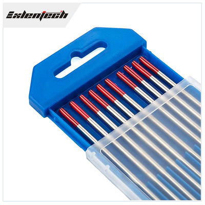 Elettrodo WP 2.4mmx175mm dell'OEM TIG Welding Rod Red Tungsten per la torcia della saldatura